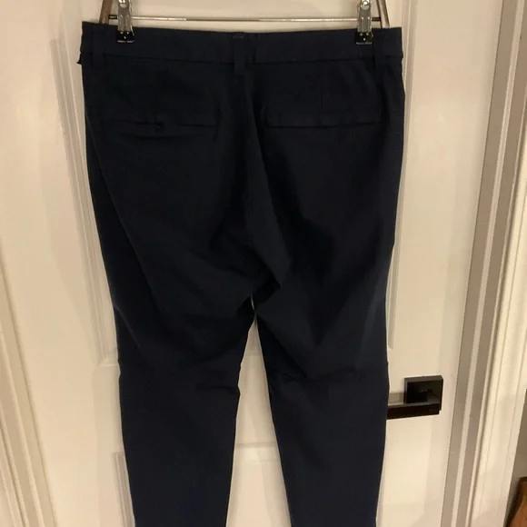 Lululemon - Commission Classic Fit Flat Front Pants - Navy Blue - Men’s 32x32 - Picture 5 of 16